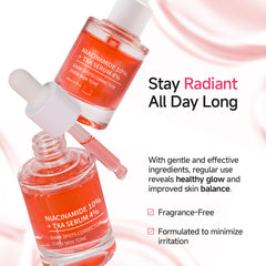 AEMRTJG Niacinamide TXA serum texture swirl shows lightweight hydration