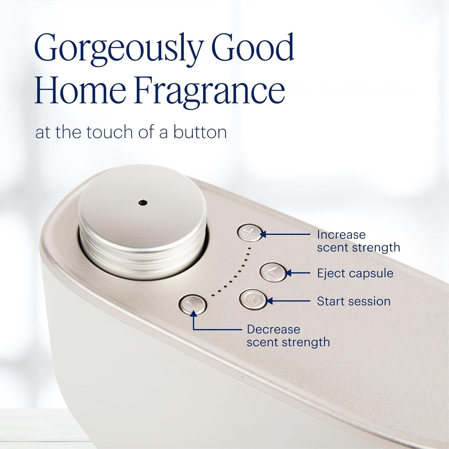 IFRA-compliant Aera fragrance ensures safe continuous inhalation with this refill.