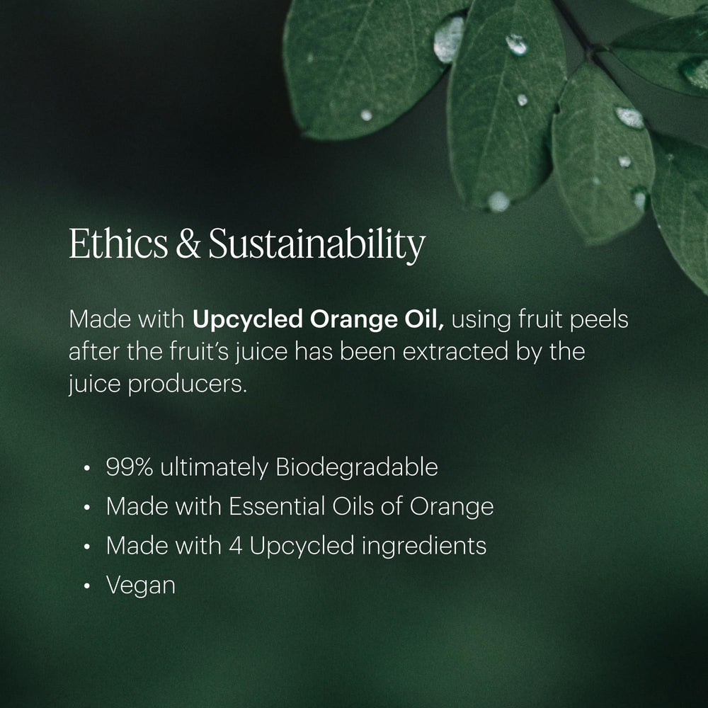 Fragrance notes: dewy leaves and spring blossoms