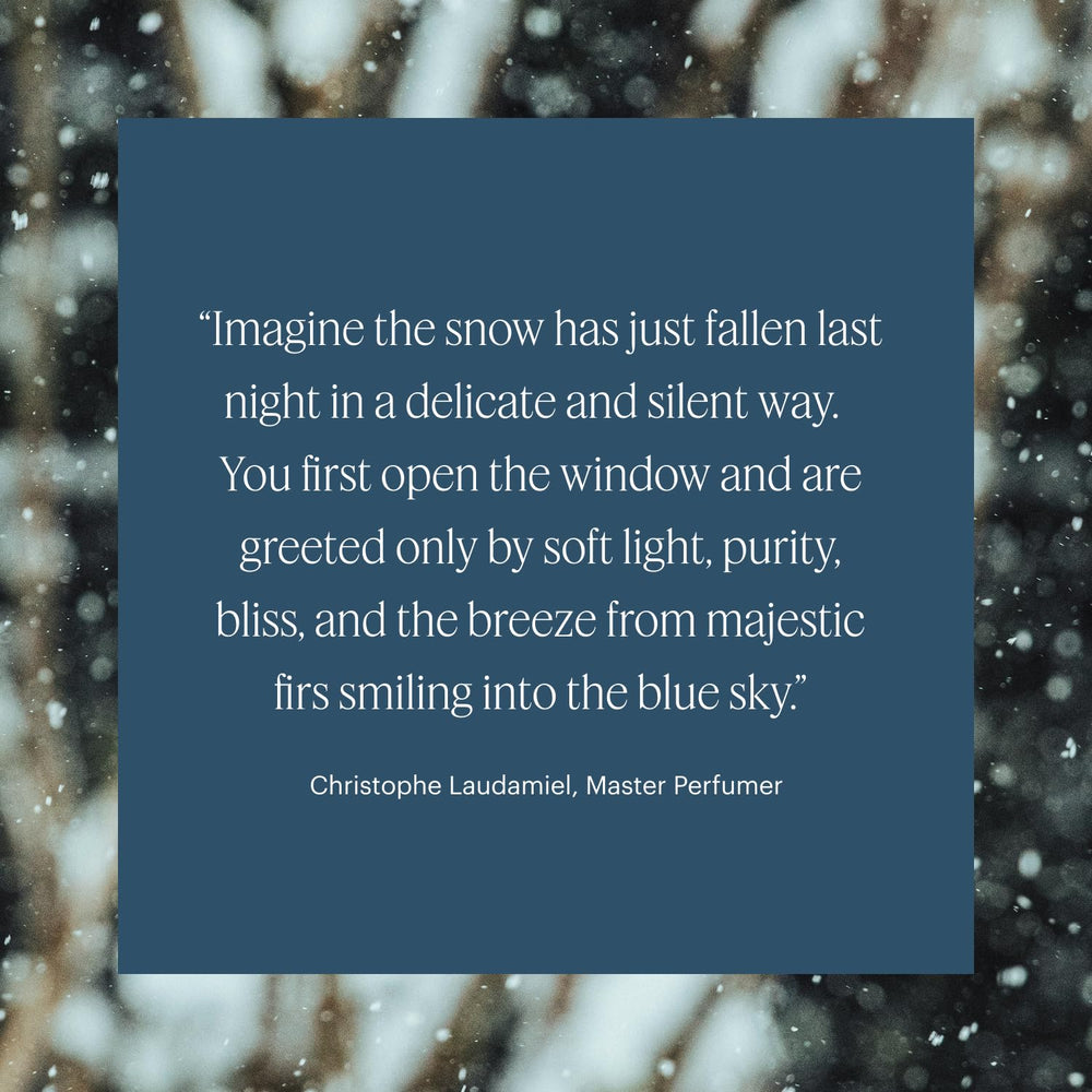 Peppermint, eucalyptus, and fir needles fragrance blend