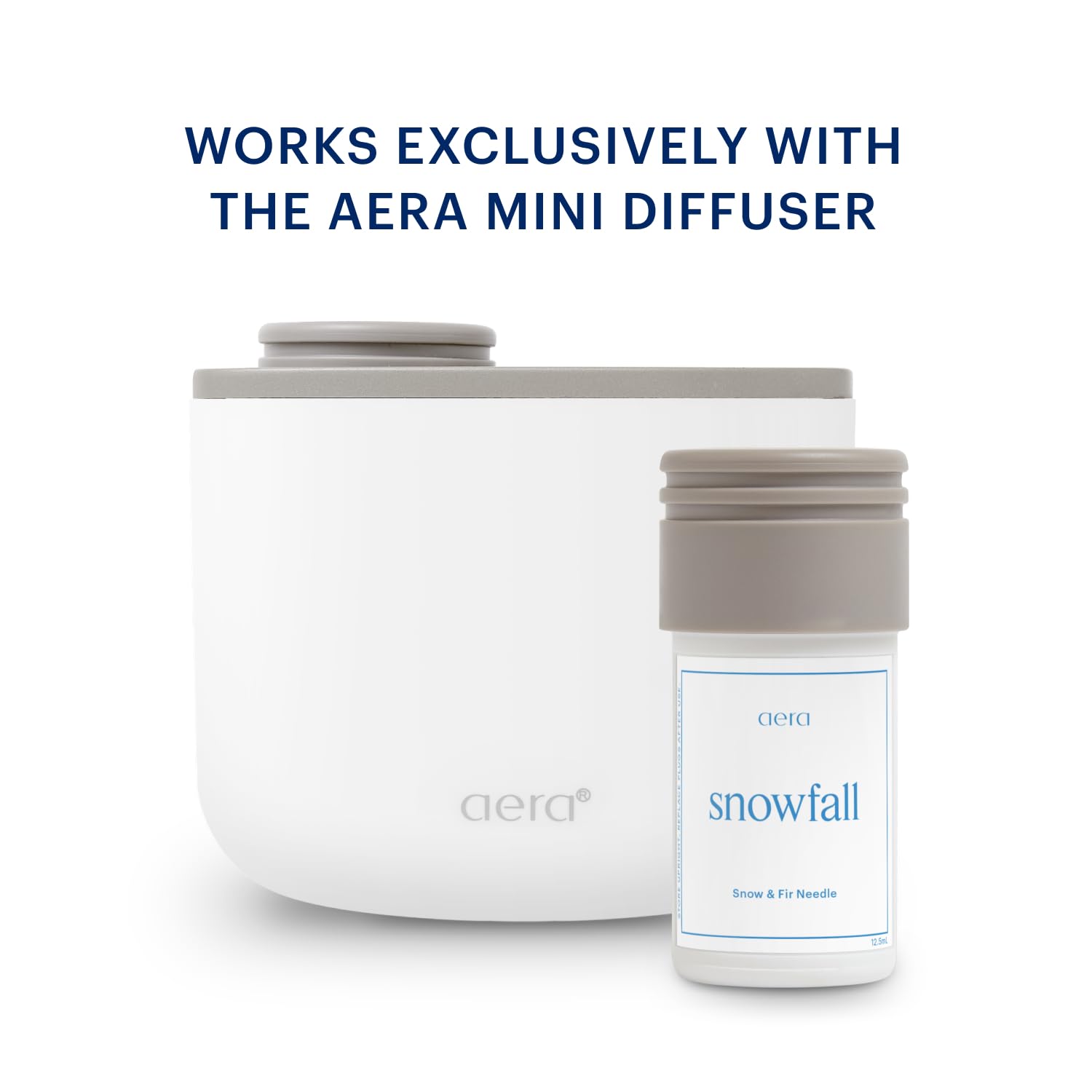 Aera Mini Diffuser with scent capsule inserted