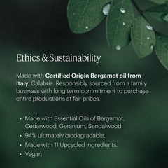 Aera Mini Wild Bluebells fragrance notes card highlights top/middle/base notes for a curated ritual.