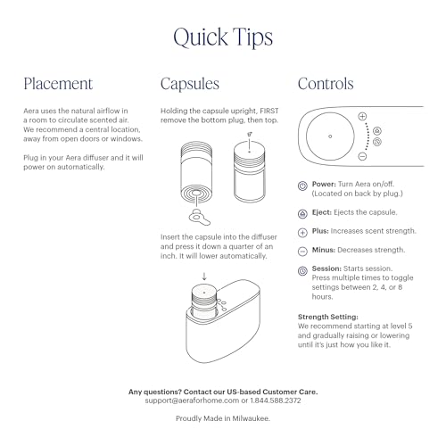 Aera Mini Wild Bluebells label detail aids quick fragrance identification and shelf appeal.