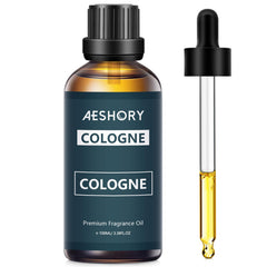 Aeshory oil placed on a kitchen table with fruit showing lifestyle home fragrance benefit