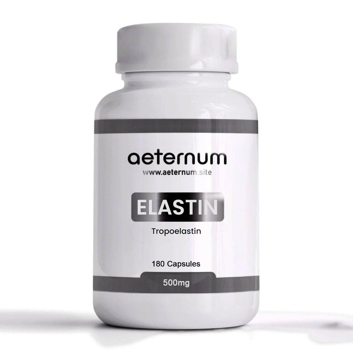 Aeternum Elastin 500mg Capsules bottle