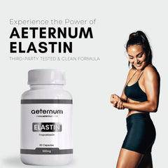Recommended daily intake of Aeternum Elastin capsules