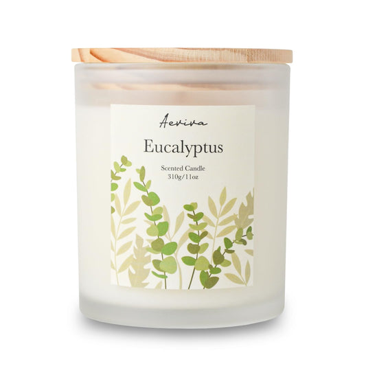 Aeviva Eucalyptus Scented Candle 11oz jar