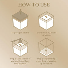Packaging and jar of Aeviva Oud Sandalwood scented candle