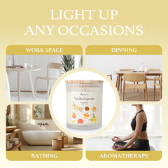 Candle packaging and box