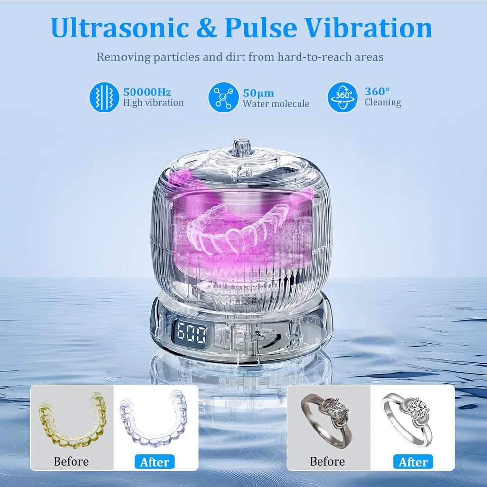 50kHz UltraCleanse technology for fast deep cleaning