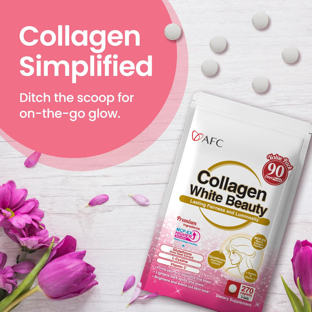 Close-up of Marine Collagen Peptide on packaging
