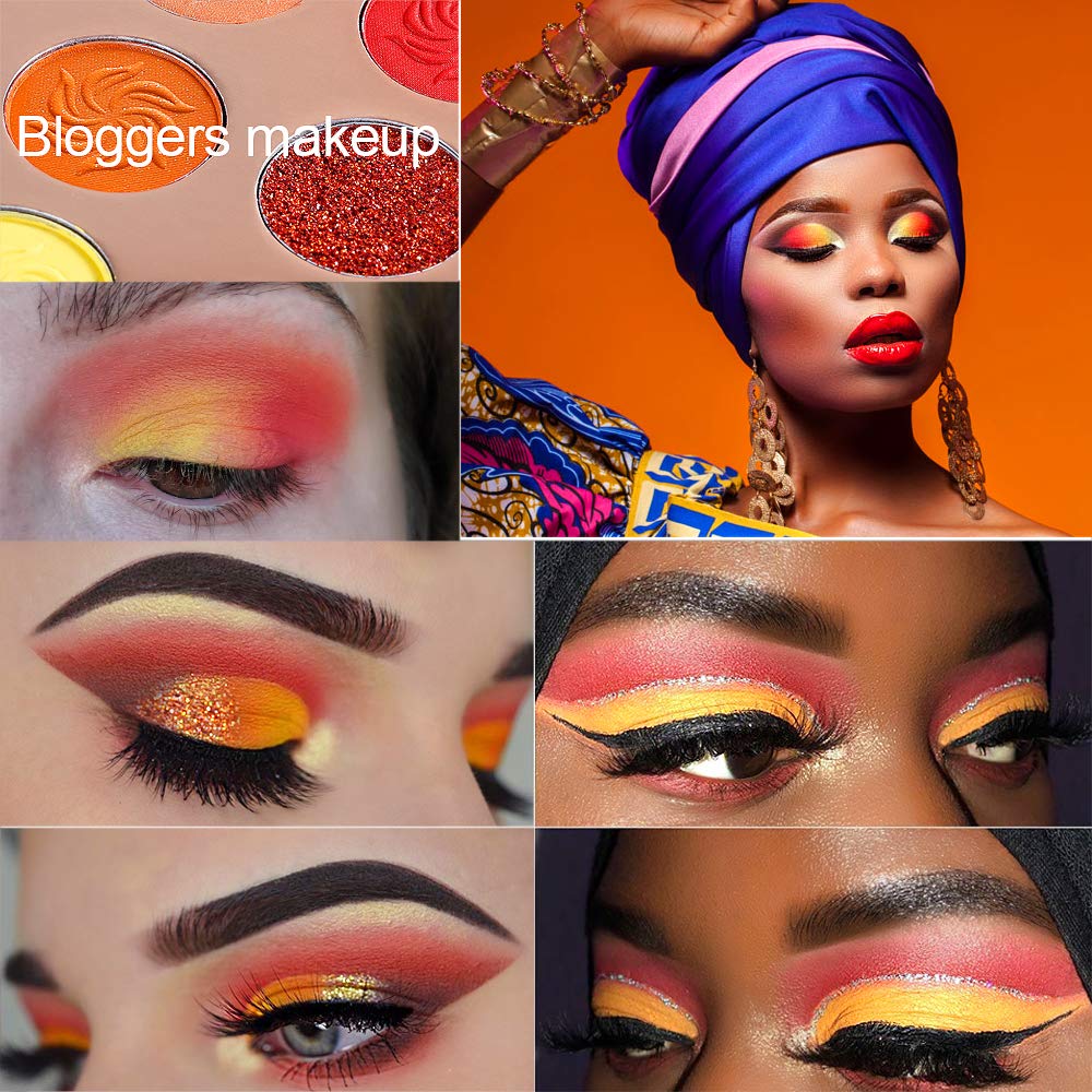 Afflano Sunset application demo demonstrates easy application and blend with creamy textures.
