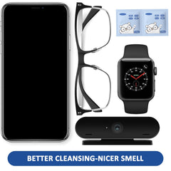 Affordable, practical anti-fog eyeglass wipes
