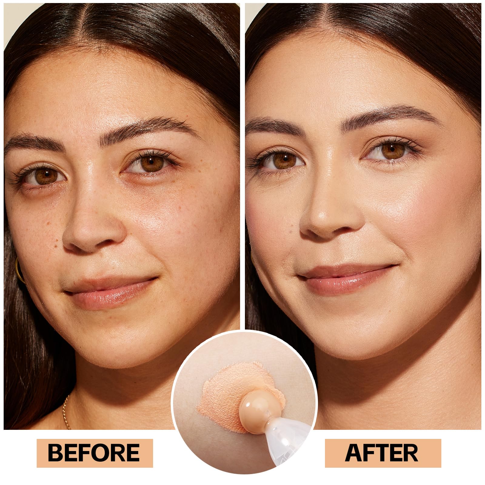 AFGHOUZ concealer blemish cover closeup showing natural-looking finish.