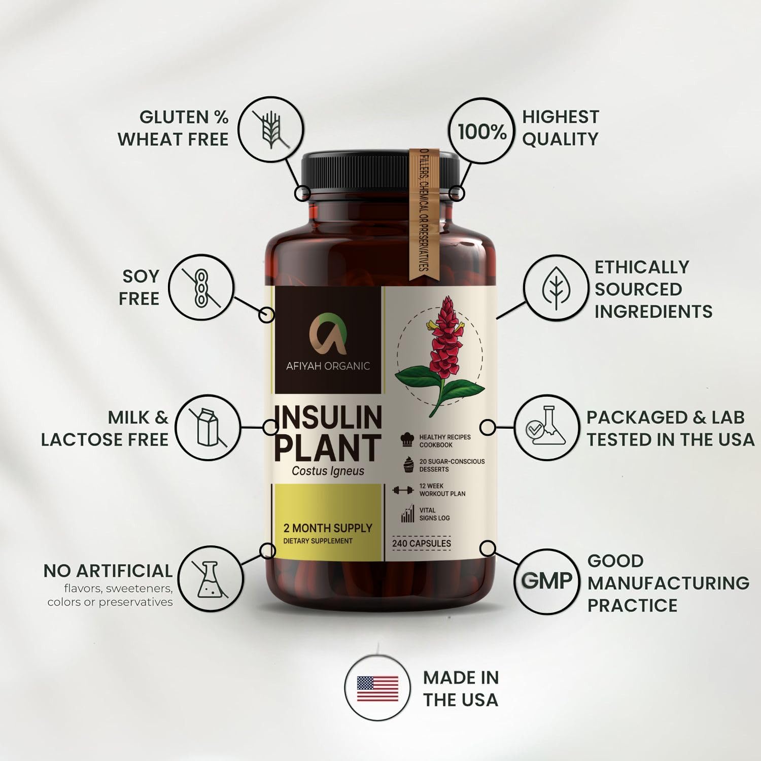 Complete health maintenance items included with order