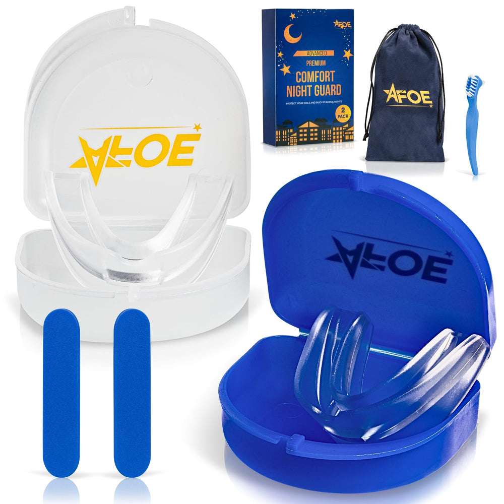 Two durable storage cases included for convenient protection