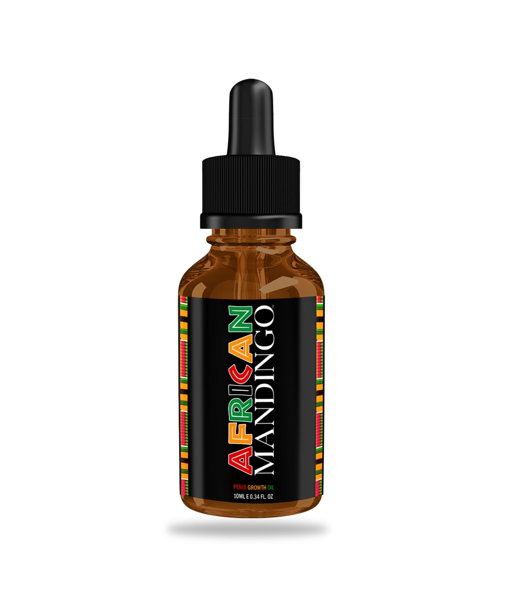 African Mandingo Massage Oil bottle and packaging