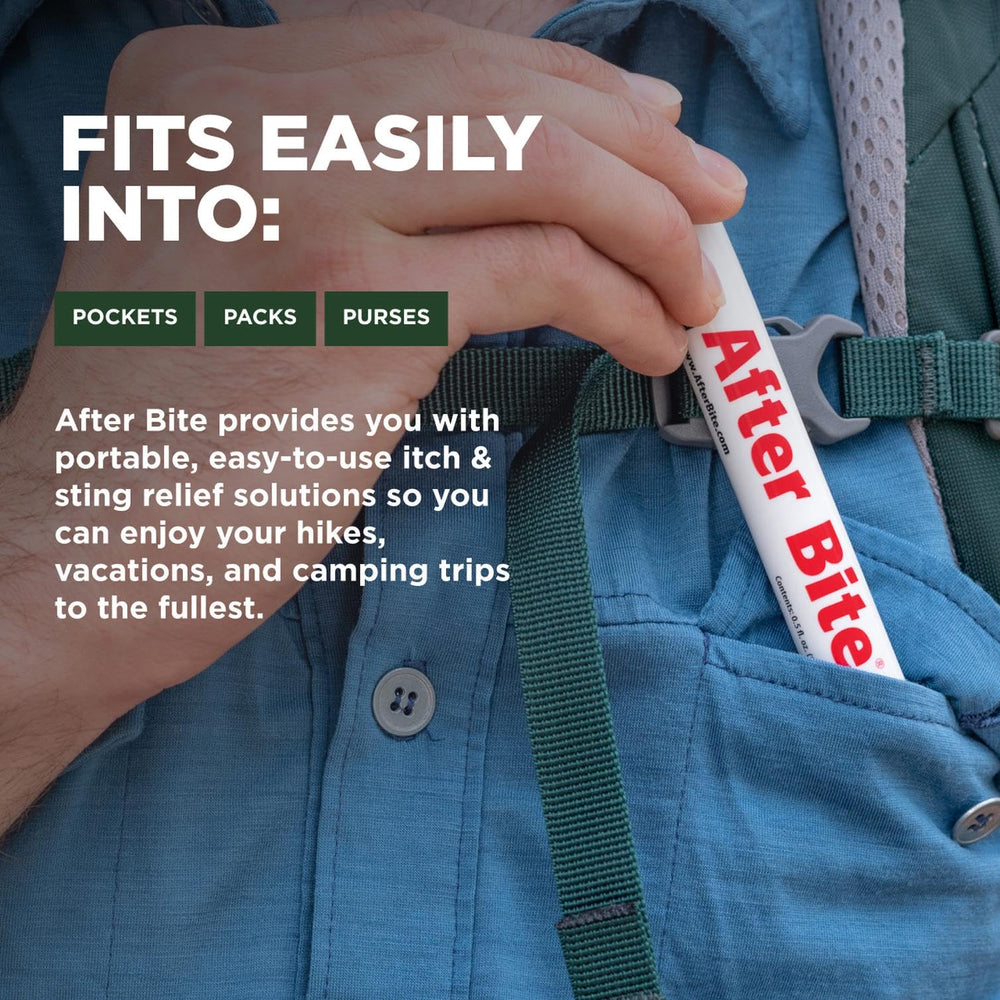 After Bite Advanced Formula travel-size pen, perfect for on-the-go itch relief.
