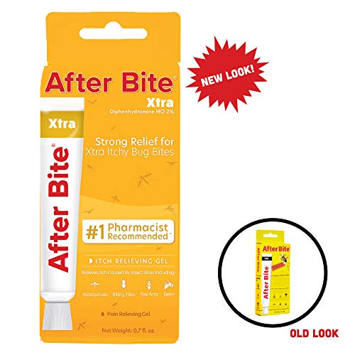 After Bite Xtra anti-itch-closeup shows soothing gel texture for quick relief.