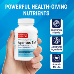 Beta-glucans content emphasis for Agaricus Bio 600mg - image 04