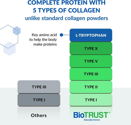 Two-pack BioTrust Ageless Multi Collagen powder tub on shelf