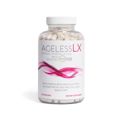 AgelessLX bottle with packaging