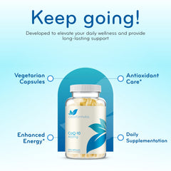 CoQ10 400mg capsules for aging support