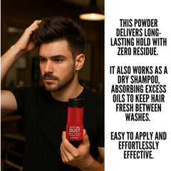 Agiva Hair Styling Dust matte finish for a modern textured look.