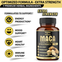 High absorption Agobi Maca Ashwagandha formula