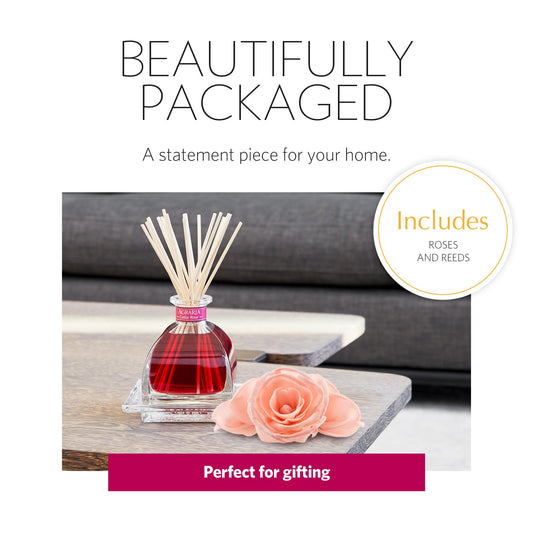 Close-up of sola flower petals in the AirEssence diffuser set