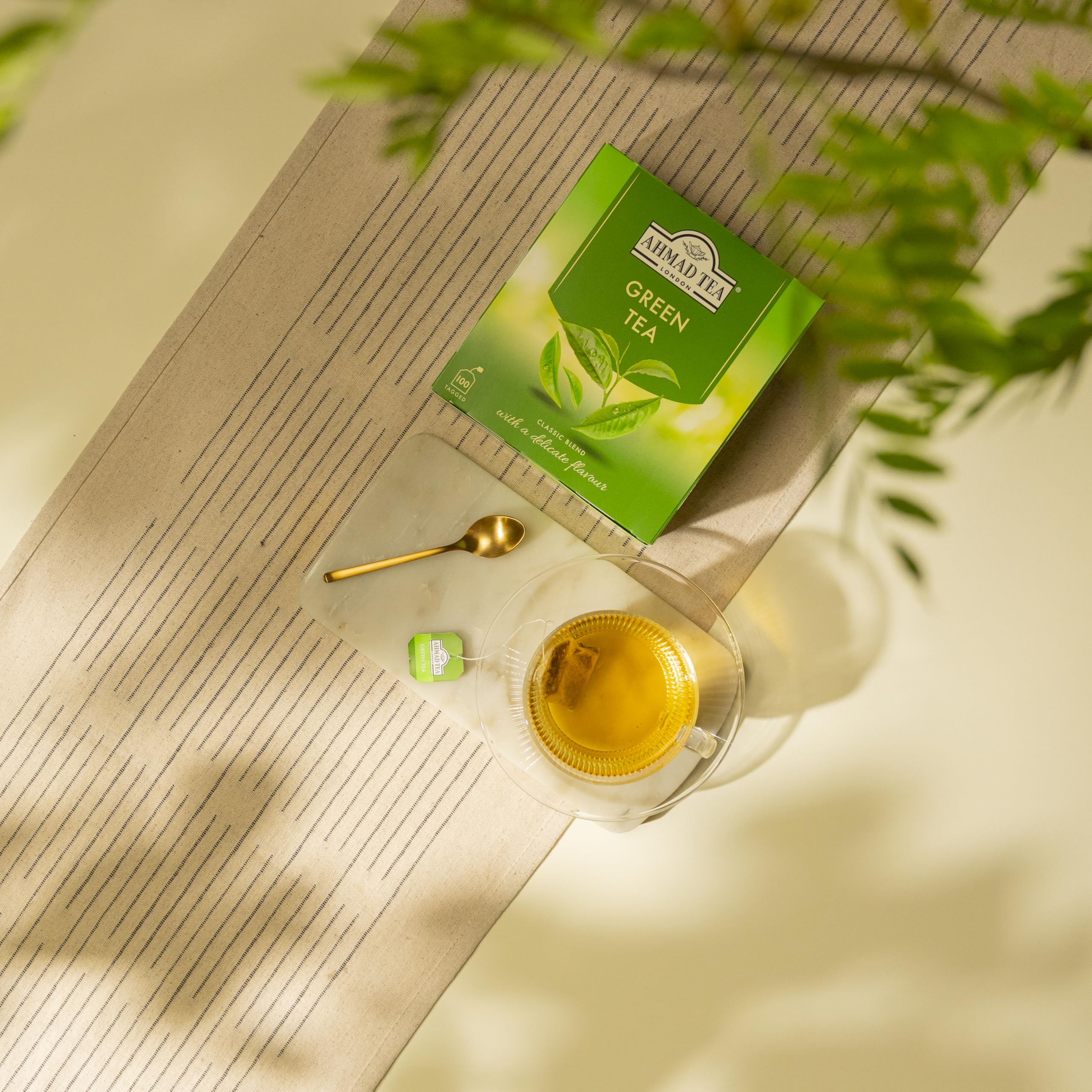 Banner celebrating Ahmad Tea Great Taste awards