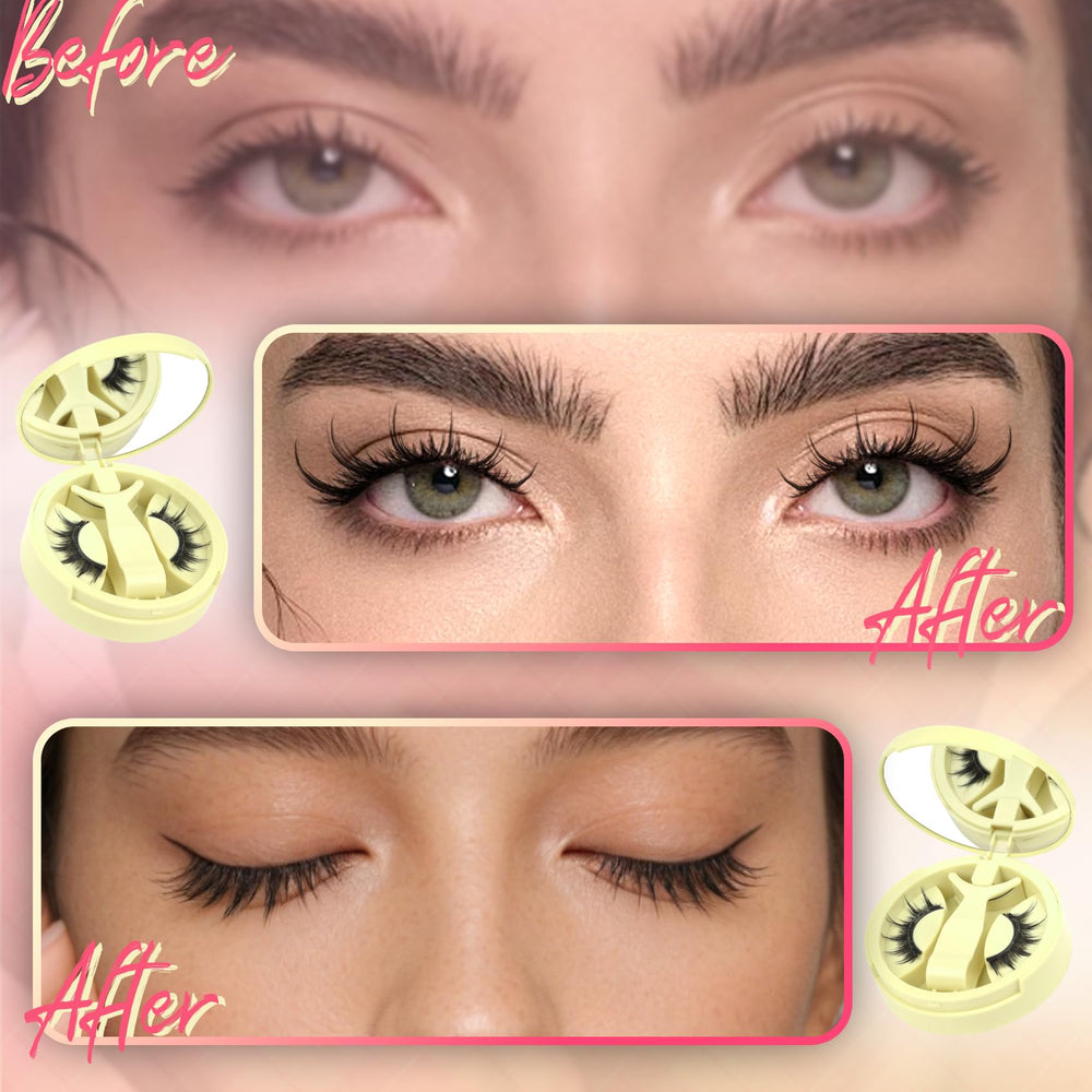 Ahrikiss magnetic applicator enables precise lash placement.