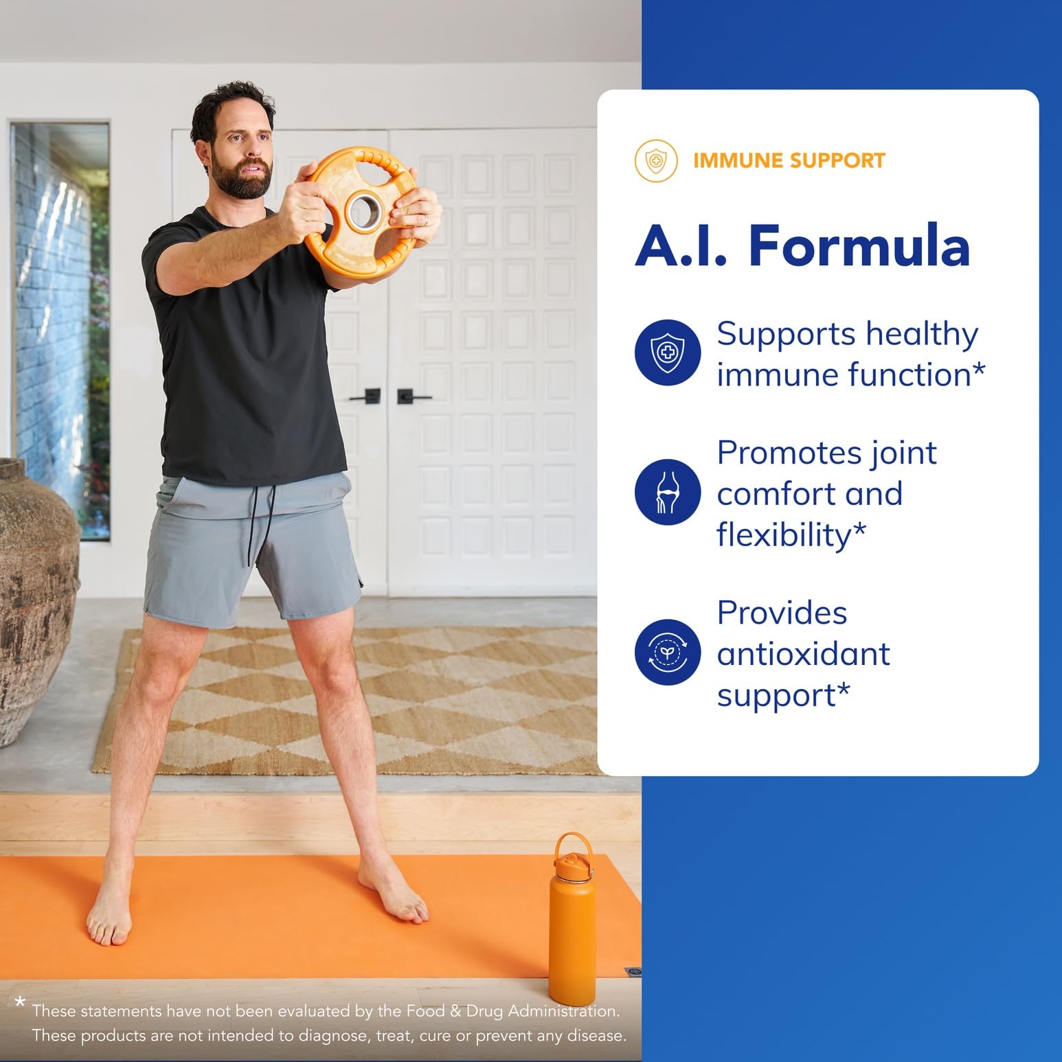 A.I. Formula ingredients close-up