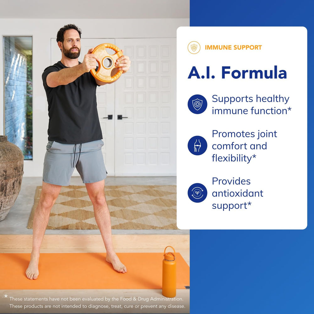 A.I. Formula ingredients close-up