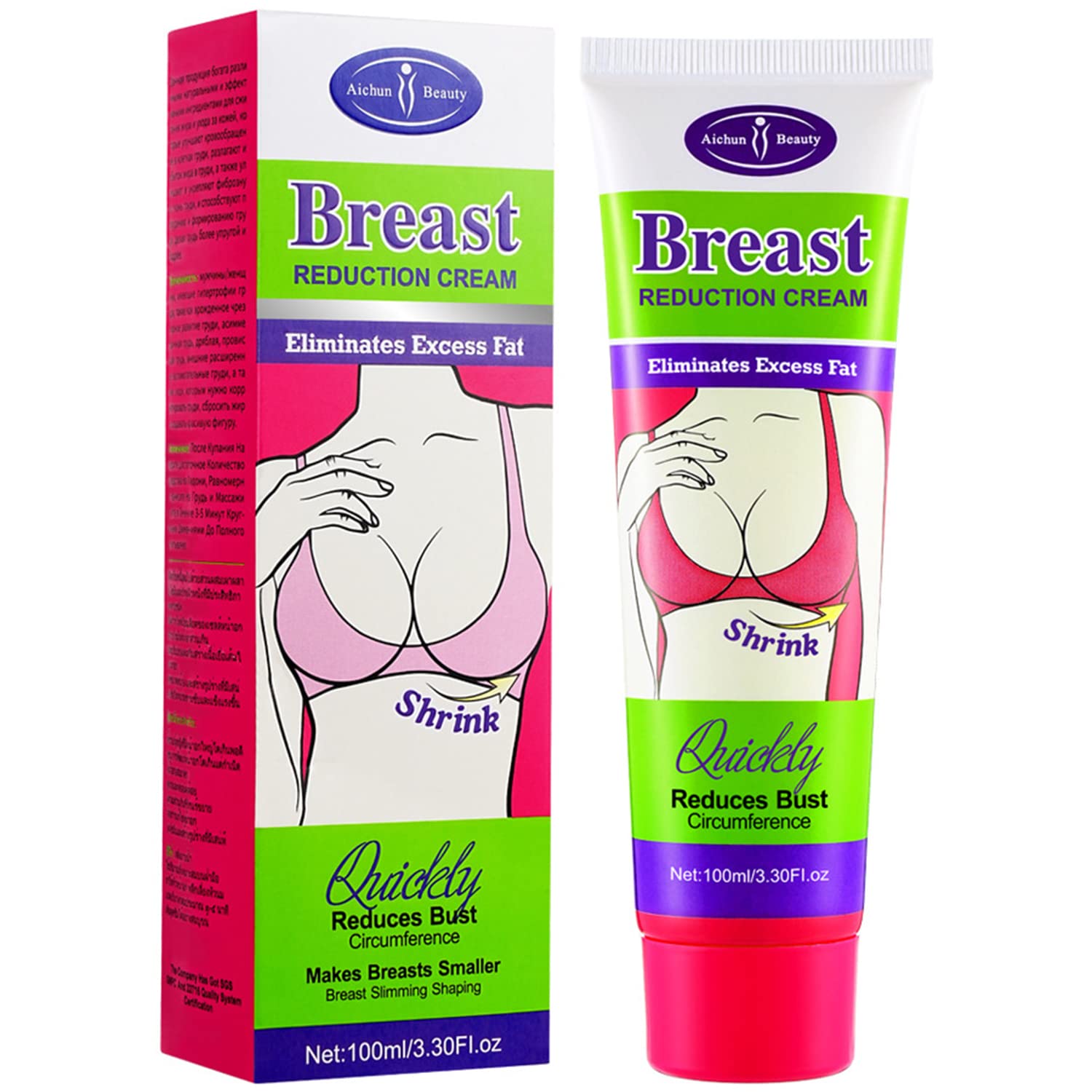 AICHUN BEAUTY Breast Reduction Cream 100ml bottle