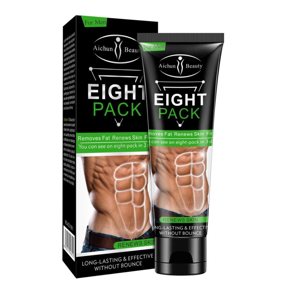 Product packaging: Aichun Beauty Eight Pack Men’s Torso Slimming Cream 170g