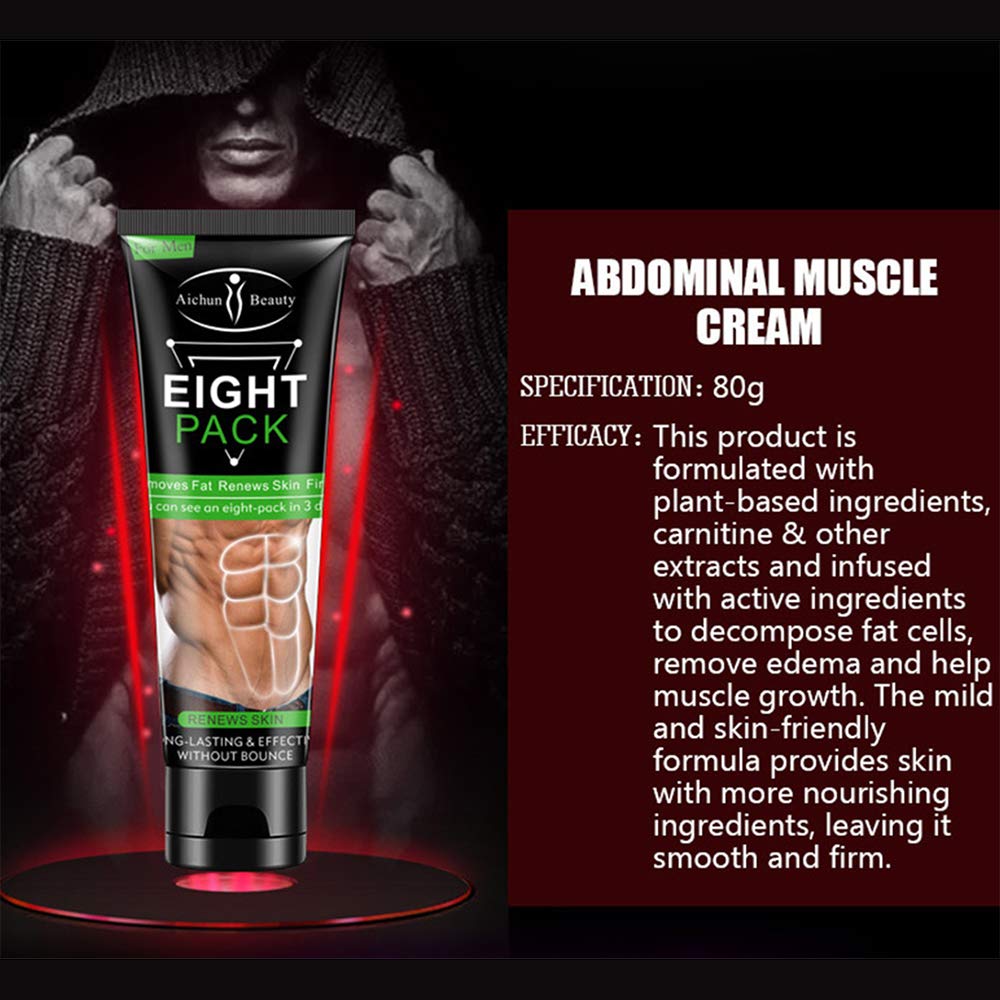 Close-up of the cream texture