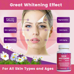 Label showing 8000mg Glutathione content