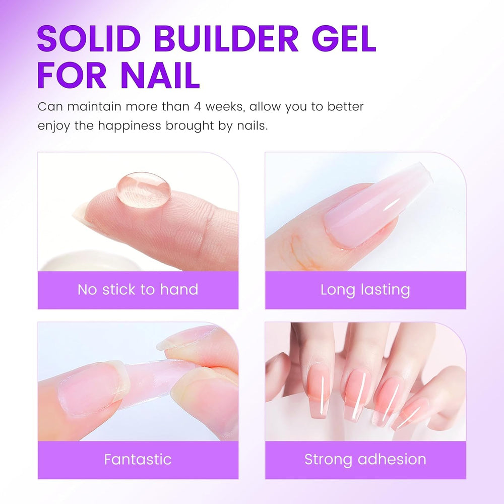 AIJIMEI Nail Clips help secure gel while carving and shaping