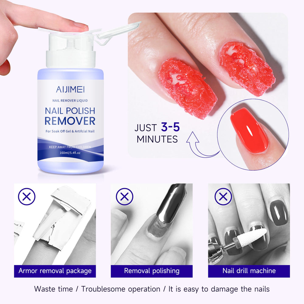 AIJIMEI portable 160ml bottle designed for travel and on-the-go use.