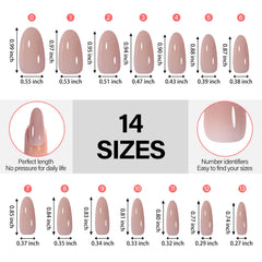AILLSA 4-in-1 gel extension tips for fast, simple manicure.