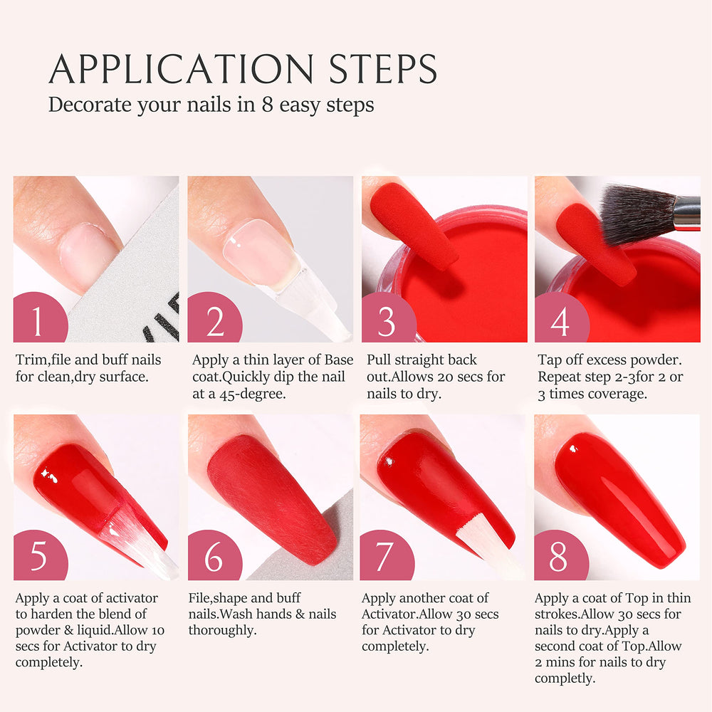 AILLSA wine red no-lamp dry formula for fast manicure progress