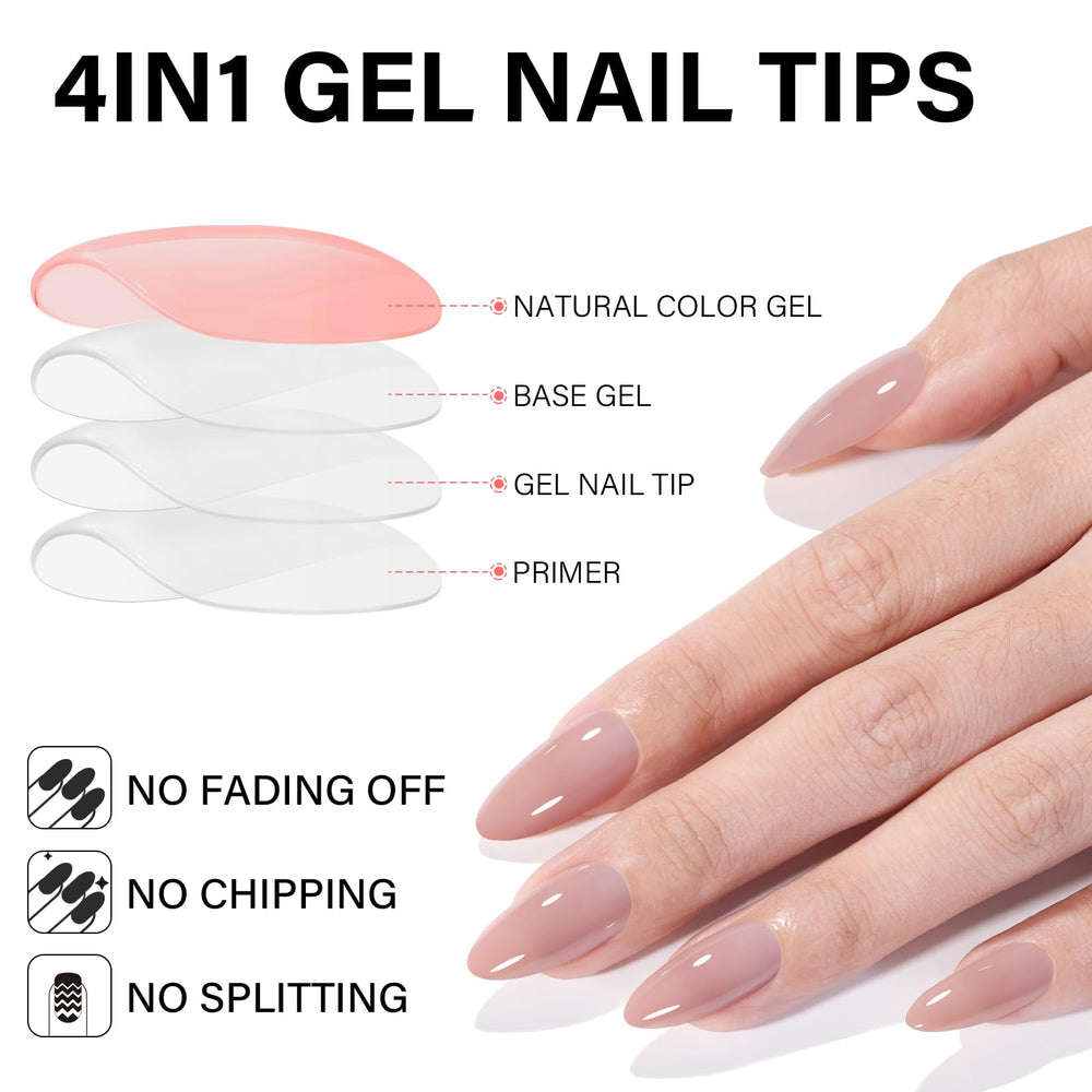 AILLSA five-color solid nail tips for versatile nail art
