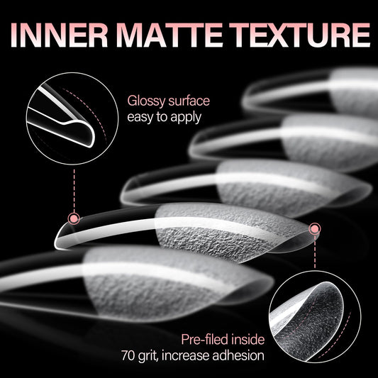 AILLSA half matte finish edges for smooth, even color application