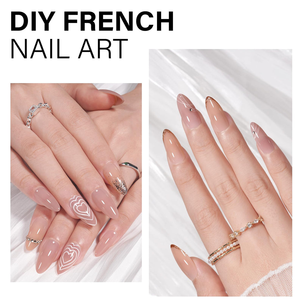 AILLSA long-lasting almond nails up to 28 days with no odor