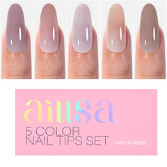 AILLSA long-lasting tips offer durable wear and fewer salon visits.