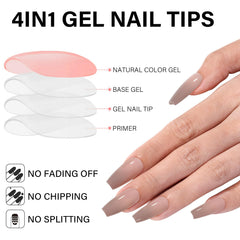 AILLSA RealFit gel tips show flexible material for comfort