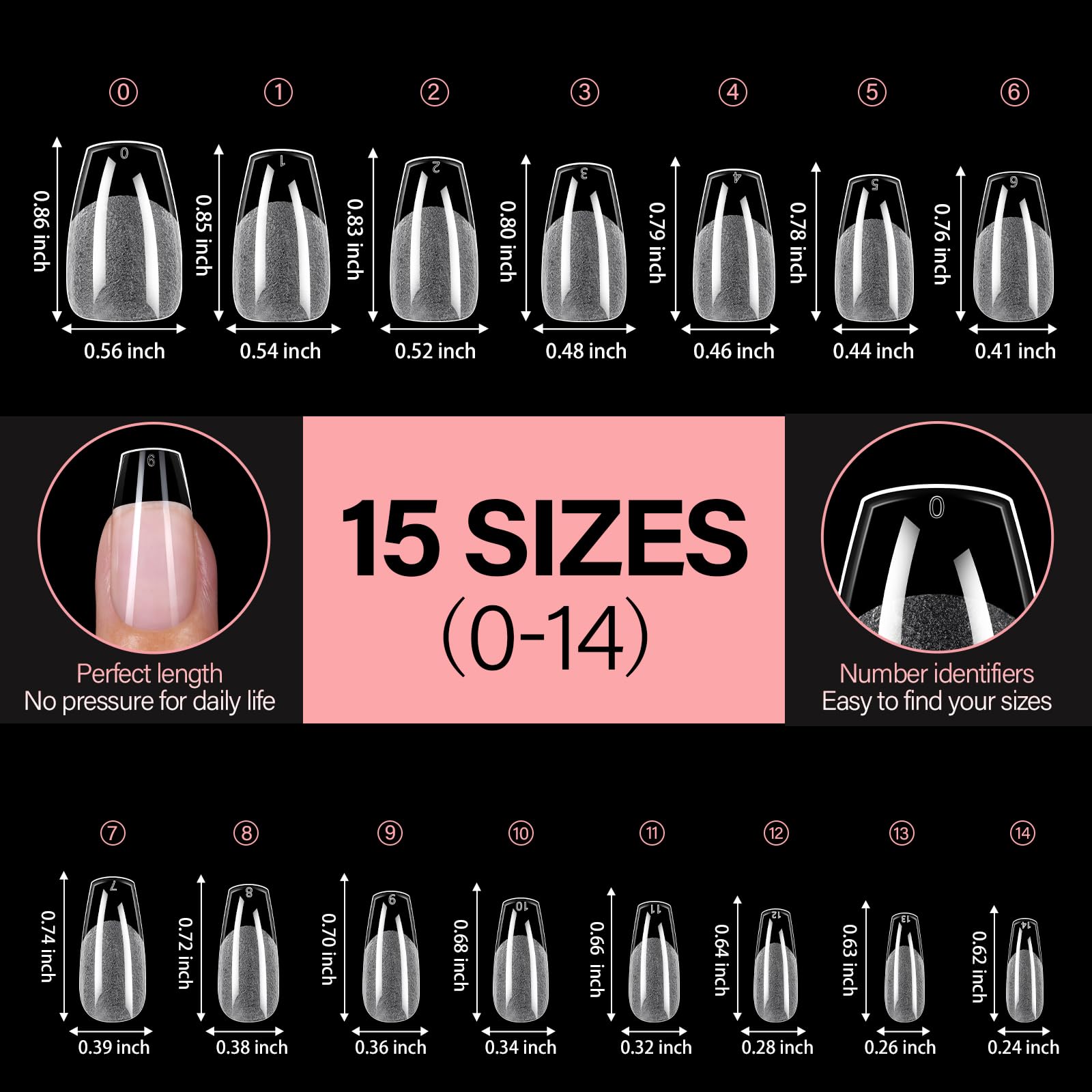 AILLSA skin-friendly 0-1mm edge ensures comfortable daily wear.