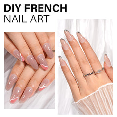 AILLSA tips with primer/applicator demonstration for easy, salon-like application.