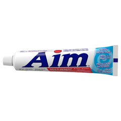 Aim Cavity Protection Mint Gel 5.5z packaging and mint